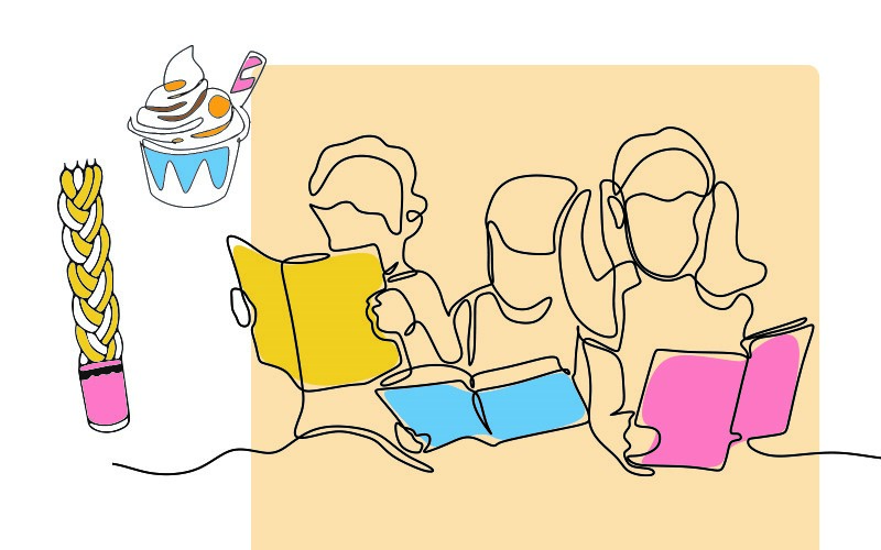PJ Library Book Swap and Havdalah